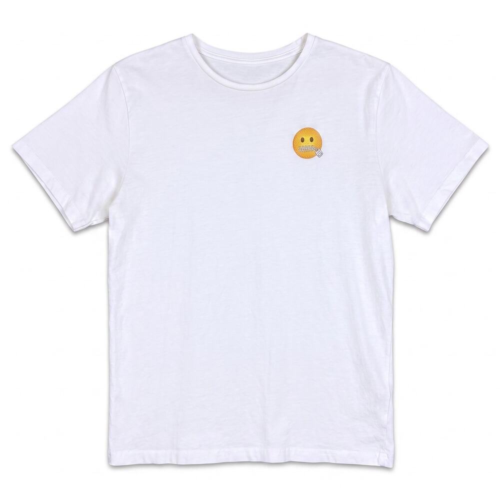 Apple Campus Emoji White Shirt Size Large Employee Issue Only Rare T Shirt